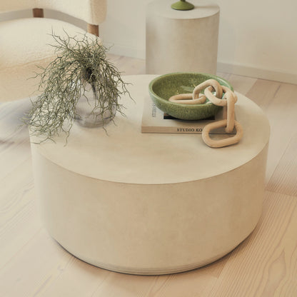 Luciana - Concrete Round Coffee Table