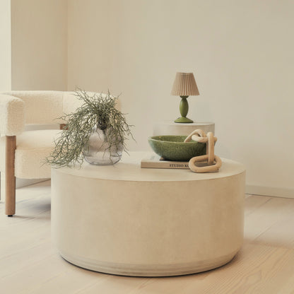 Luciana - Concrete Round Coffee Table
