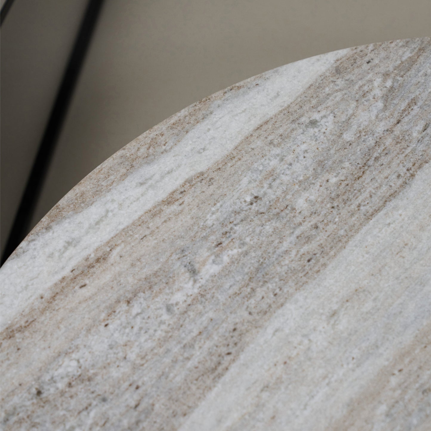 Artemis - Travertine Round Large Coffee Table