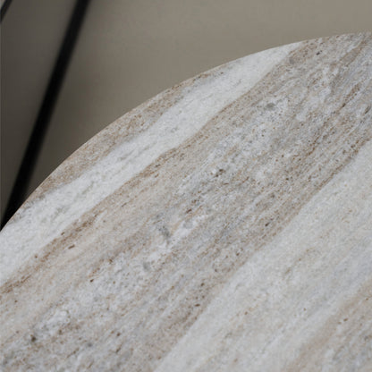 Artemis - Travertine Round Large Coffee Table