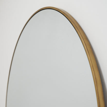 Liberty - Gold Full Length Arched Metal Mirror 200cm x 120cm