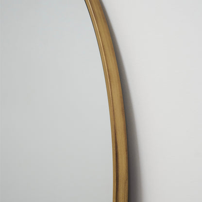 Liberty - Gold Full Length Arched Metal Mirror 200cm x 120cm