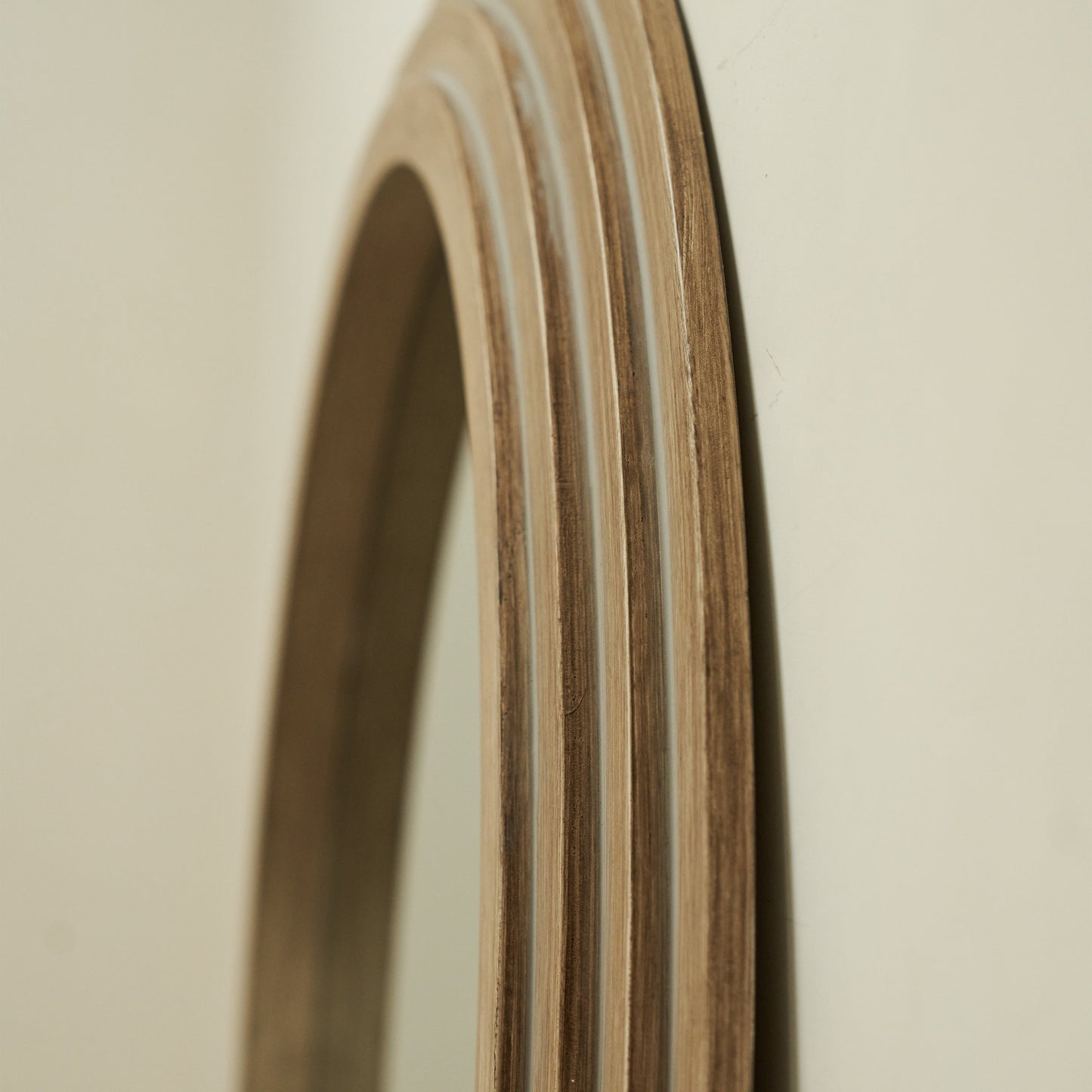 Luciana - Full Length Arched Washed Wood Mirror 196cm x 104cm