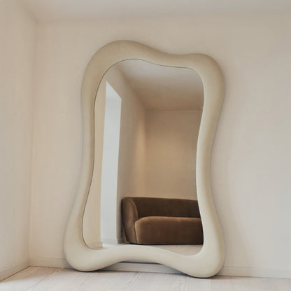 Wabi-Sabi - Extra Large Full Length Concrete Irregular Mirror 190cm x 130cm