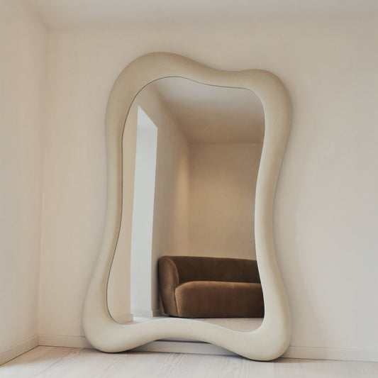 Wabi-Sabi - Extra Large Full Length Concrete Irregular Mirror 190cm x 130cm