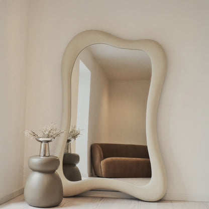 Wabi-Sabi - Extra Large Full Length Concrete Irregular Mirror 190cm x 130cm