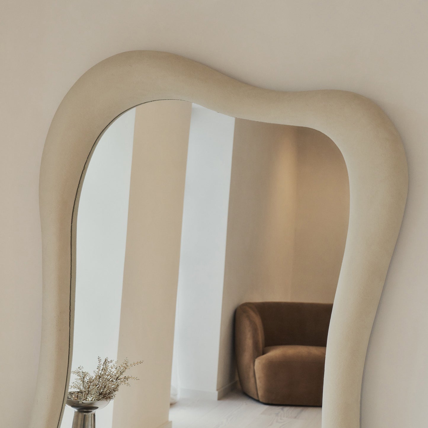 Wabi-Sabi - Extra Large Full Length Concrete Irregular Mirror 190cm x 130cm