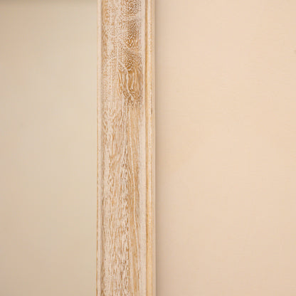 Elena - Full Length White Washed Wood Arched Mirror 170cm x 75cm