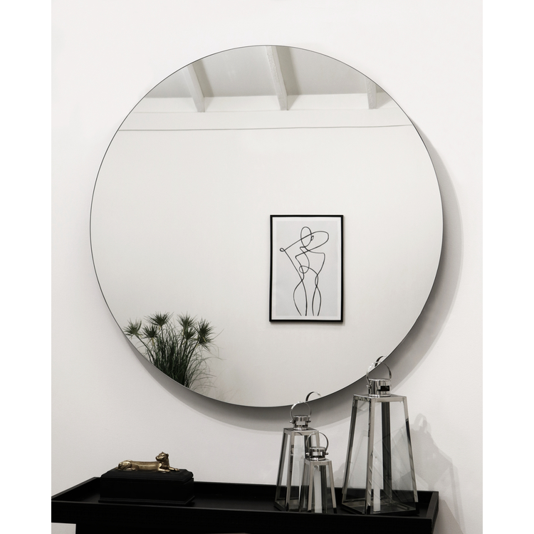 Edge - Frameless Round Wall Mirror 70cm x 70cm