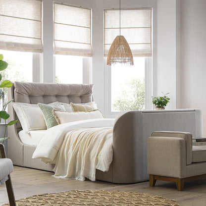 Hadley Stone Fabric Ottoman TV Bed