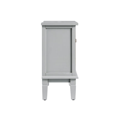 Chantilly Mid Grey Carved Bathroom Undersink Unit
