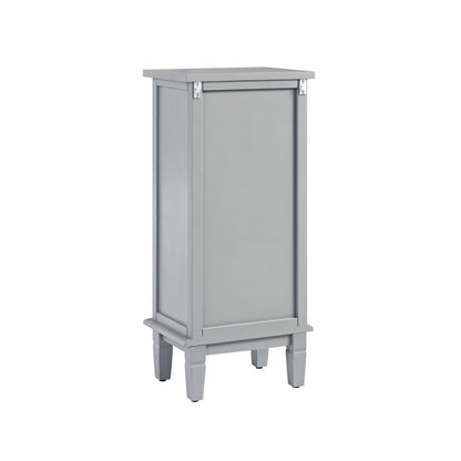 Chantilly Mid Grey Carved Bathroom Cupboard