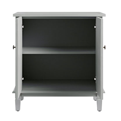 Chantilly Mid Grey Carved Small Sideboard