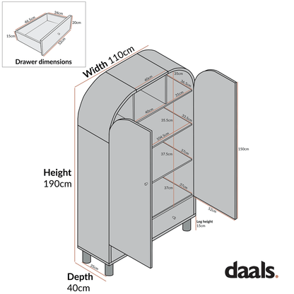 Maude Large Storage Cabinet, Washed White Ash with Raffia