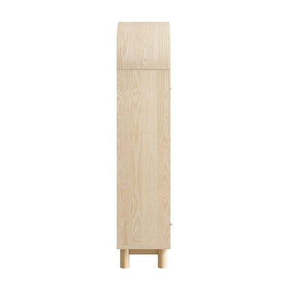 Maude Large Storage Cabinet, Natural Ash