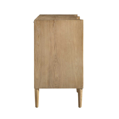 Thalia Concave Double Chest of Drawers, Natural