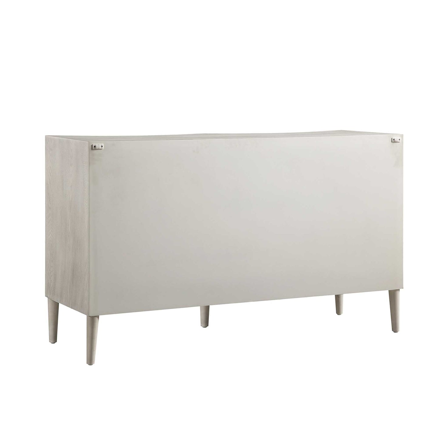 Thalia Concave Double Chest of Drawers, Washed White