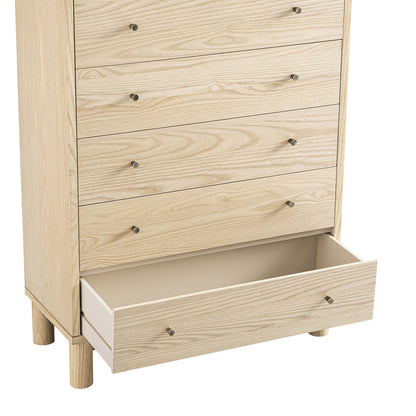 Maude Tall Chest, Natural Ash