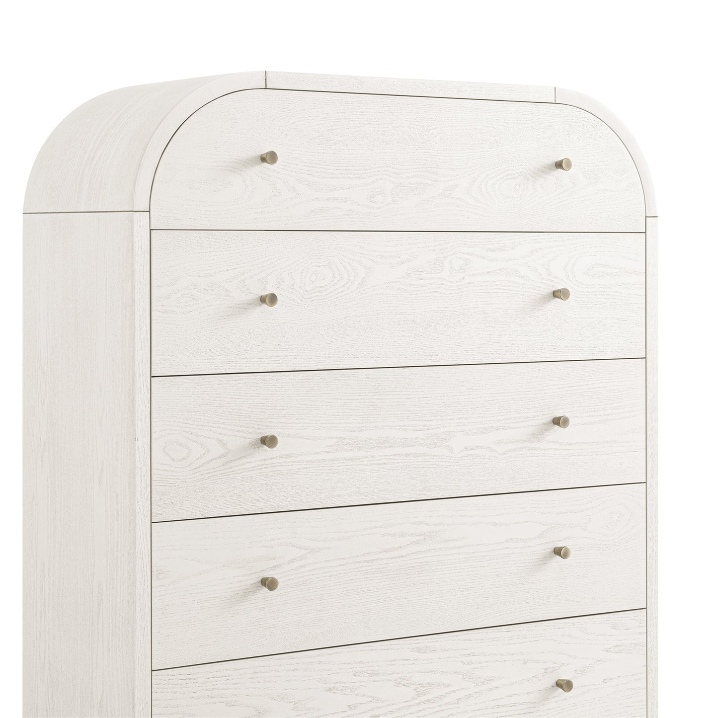 Maude Tall Chest, Washed White Ash
