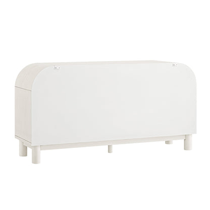 Maude 9 Drawer Chest, Washed White Ash