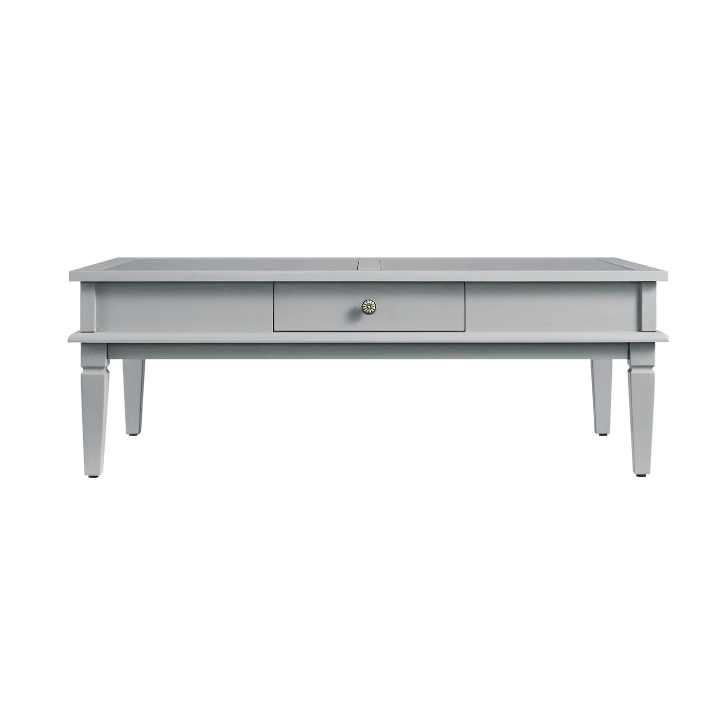 Chantilly Mid Grey Coffee Table with Drawers
