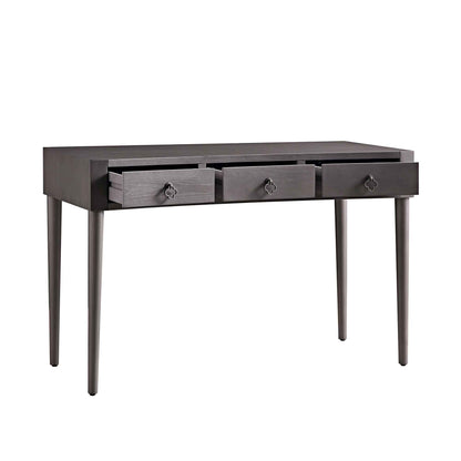 Thalia Concave Dressing Table, Silver Oak