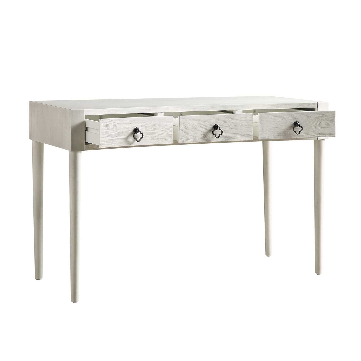 Thalia Concave Dressing Table, Washed White