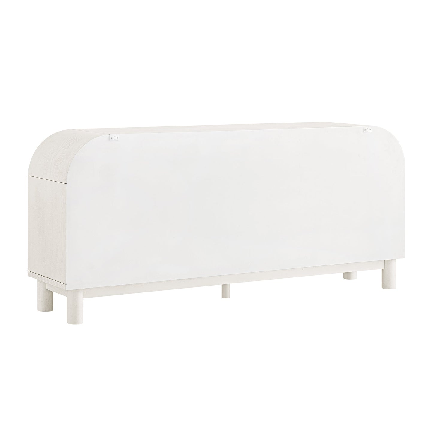 Maude Wide 3-Drawer Sideboard, Washed White Ash
