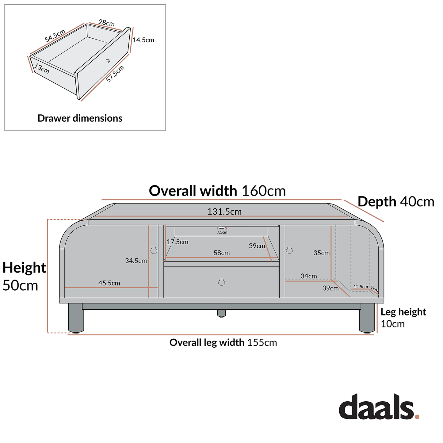 Maude TV Unit, Washed White Ash with Raffia