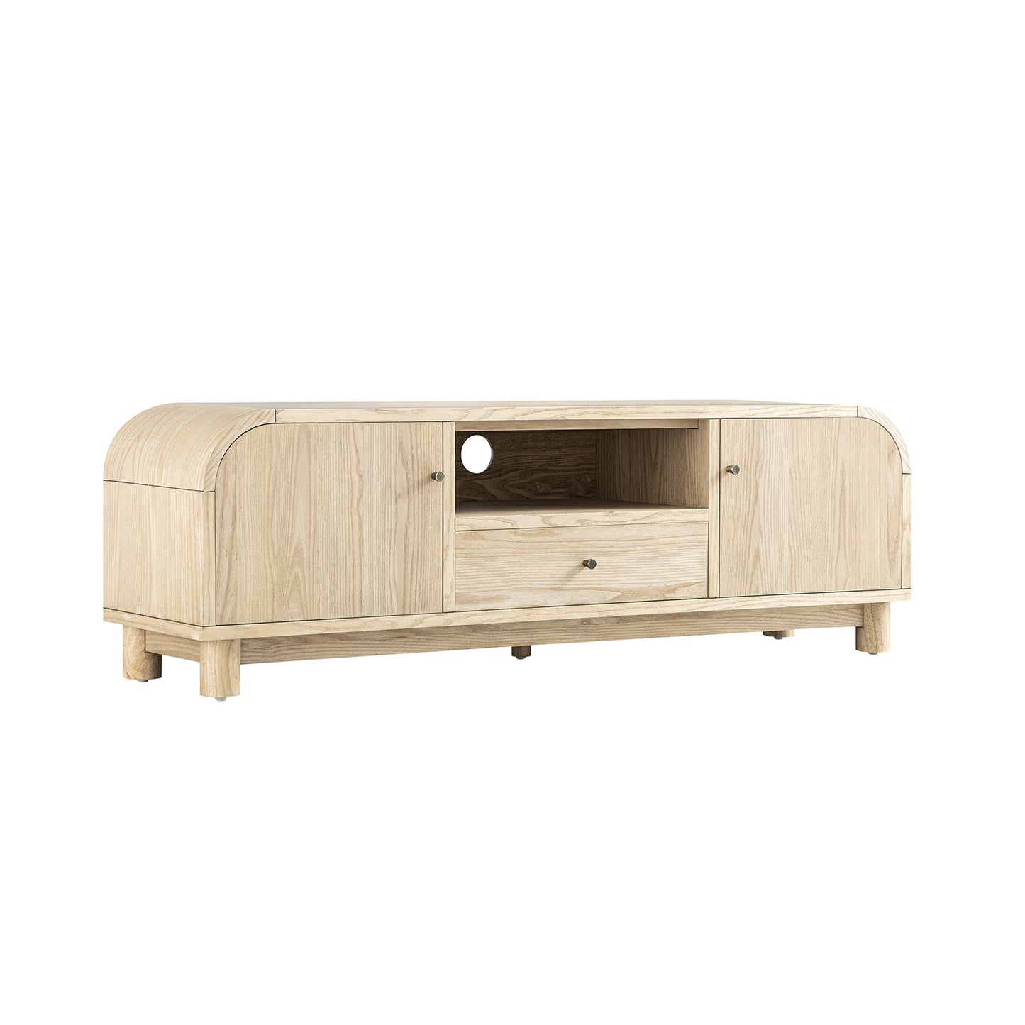 Maude TV Unit, Natural Ash