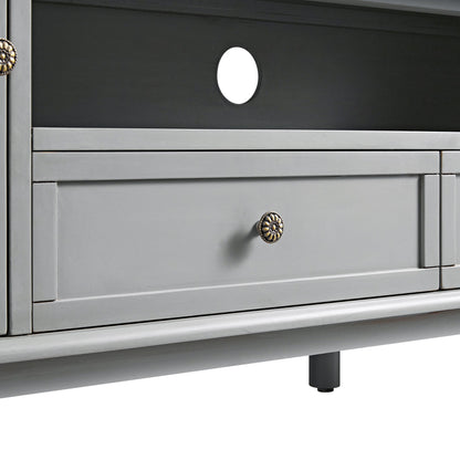 Chantilly Mid Grey 200cm Wide TV Unit