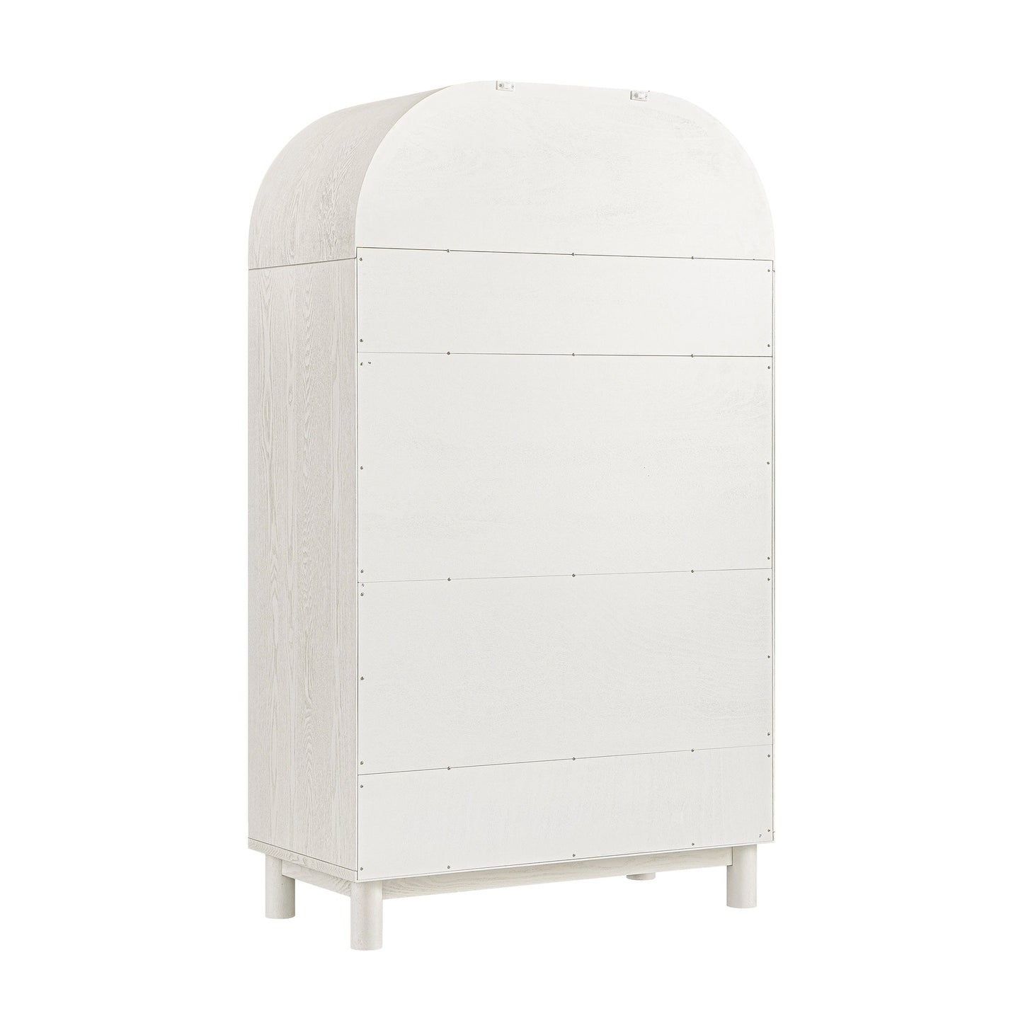 Maude Double Wardrobe, Washed White Ash