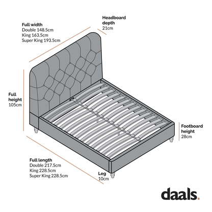 Leamington Deep-Buttoned Upholstered Bed, Turmeric Yellow Velvet