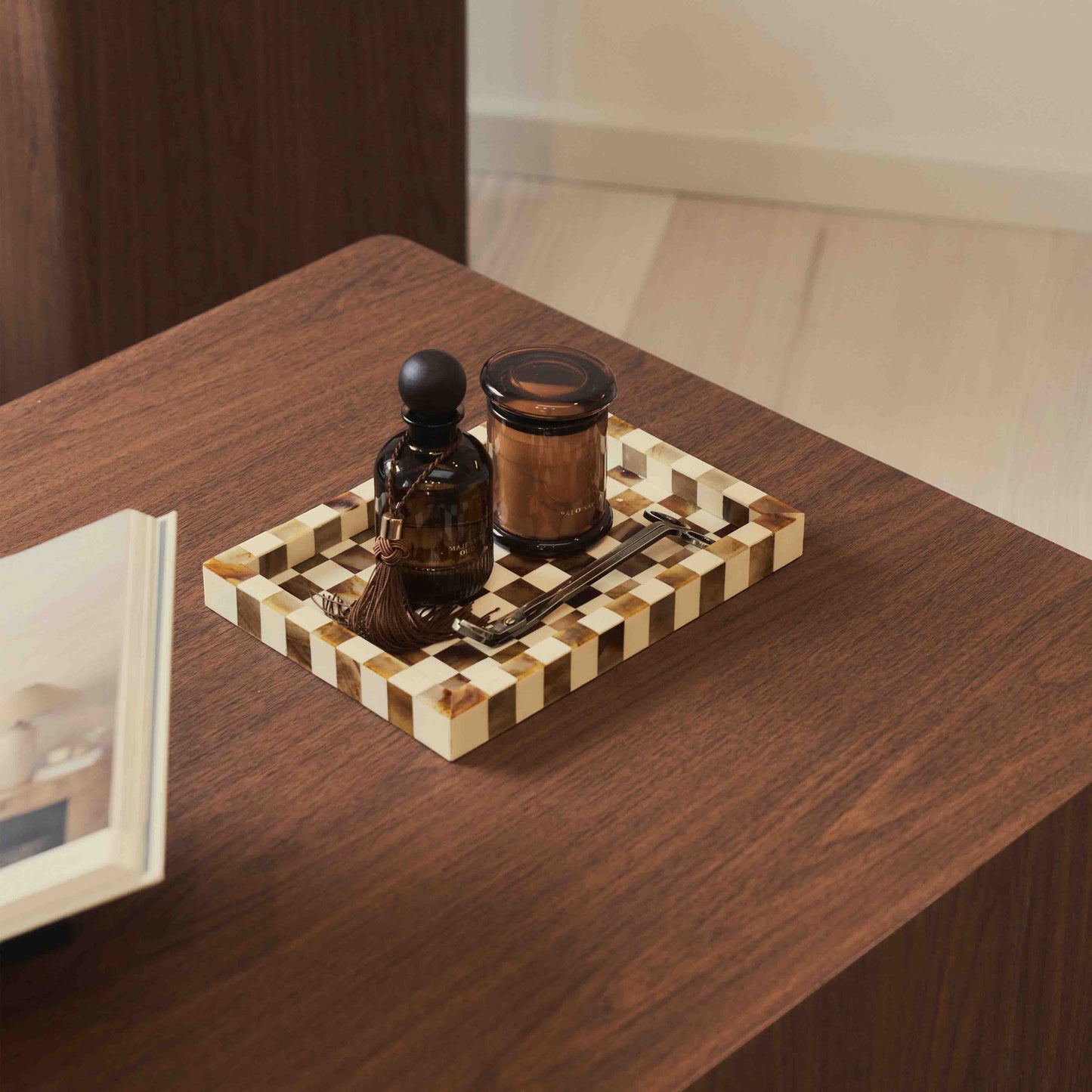 Luciana - Dark Wood Rectangular Coffee Table